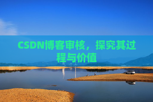 CSDN博客审核,探究其过程与价值